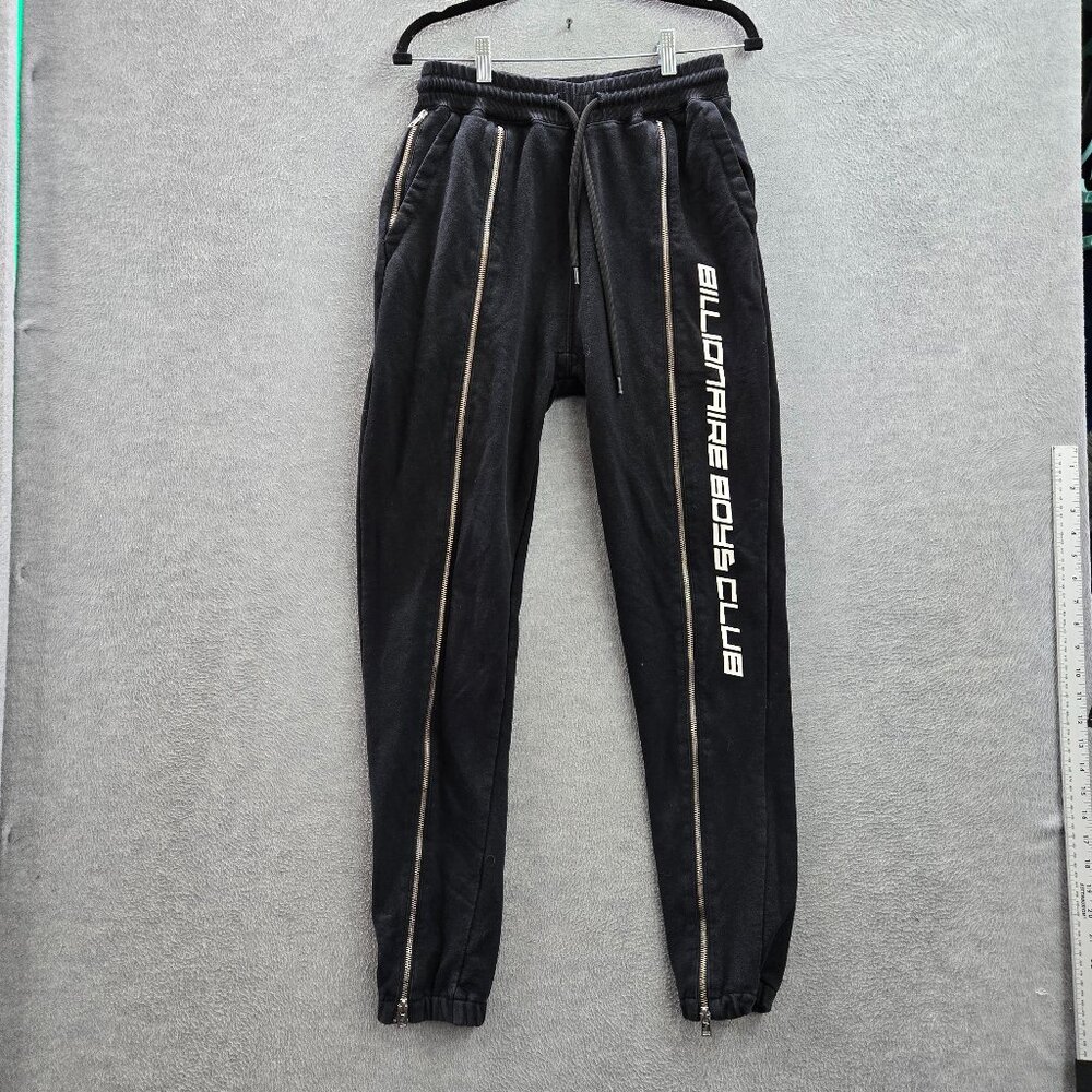 Billionaire Boys Club Men Activewear Pants M Black Satelitte‎ Jogger Zipper
